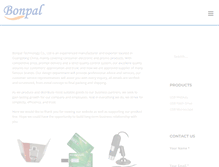 Tablet Screenshot of bonpal.com